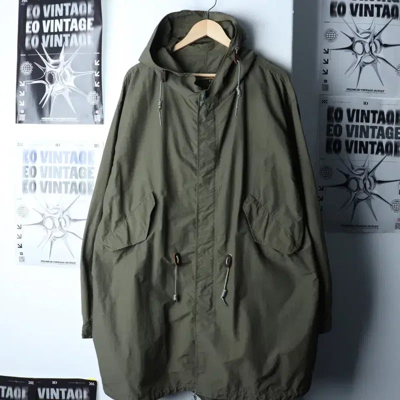 [BUNJANG] Outsanding Windbreaker Jacket / (L-2XL) 아웃스탠딩 집업 바람막이 점퍼자켓 피쉬테일-175BC