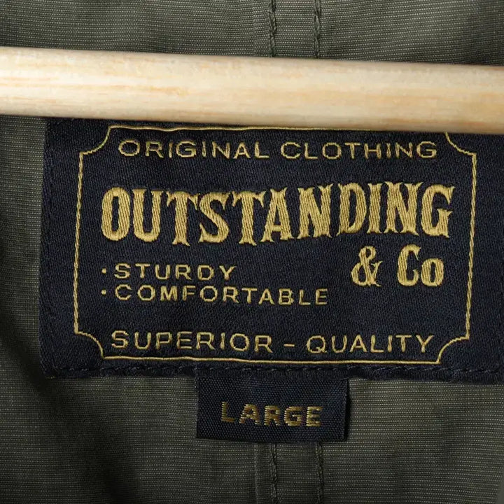 [BUNJANG] Outsanding Windbreaker Jacket / (L-2XL) 아웃스탠딩 집업 바람막이 점퍼자켓 피쉬테일-175BC