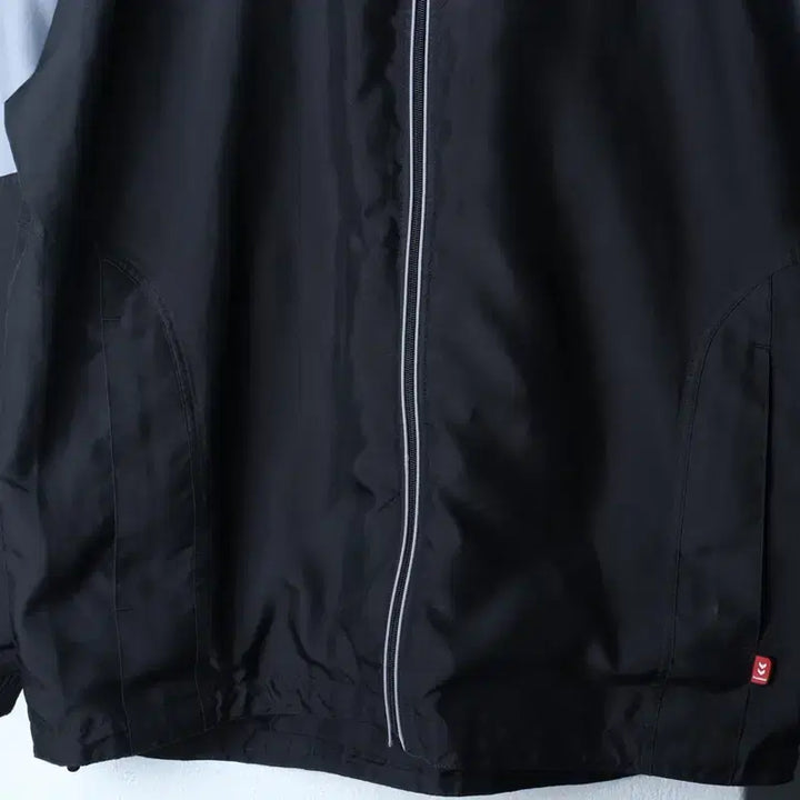 [BUNJANG] Hummel Gray Windbreaker Jacket / (2XL) 험멜 집업 바람막이 점퍼자켓 빅사이즈 그레이-175BD