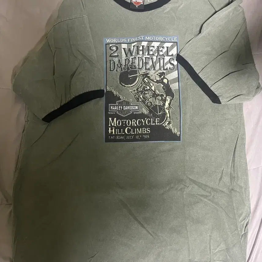 [BUNJANG] Harley Davidson Vintage Short Sleeve T-shirt / 할리데이비슨 빈티지 반팔 티셔츠