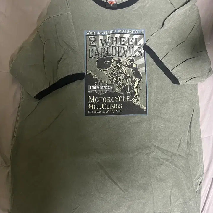 [BUNJANG] Harley Davidson Vintage Short Sleeve T-shirt / 할리데이비슨 빈티지 반팔 티셔츠