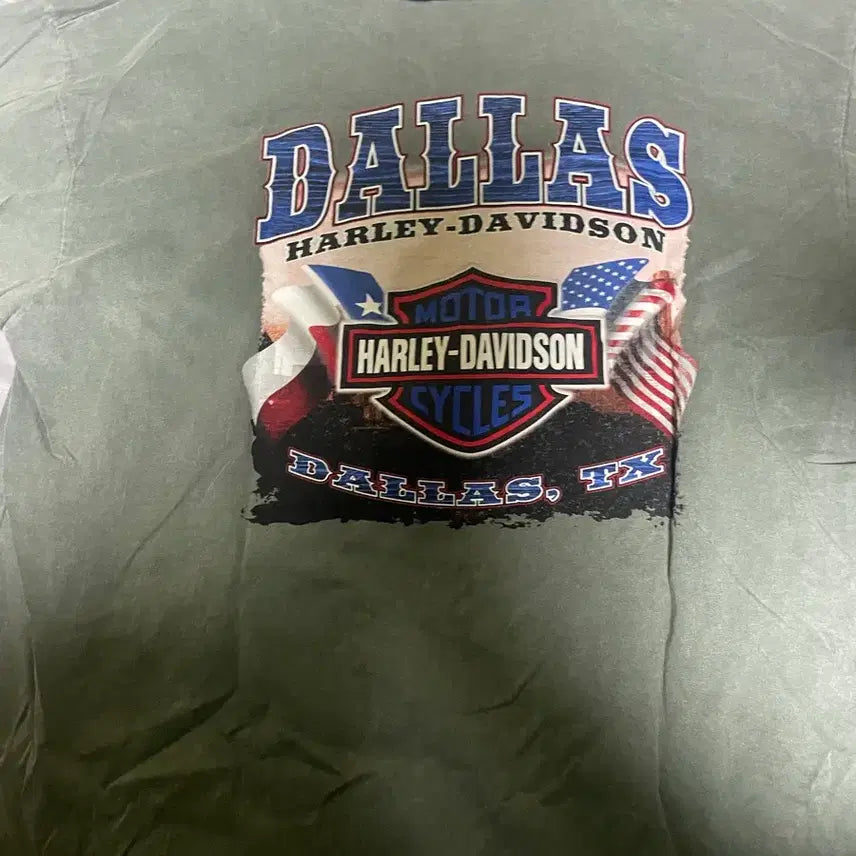 [BUNJANG] Harley Davidson Vintage Short Sleeve T-shirt / 할리데이비슨 빈티지 반팔 티셔츠