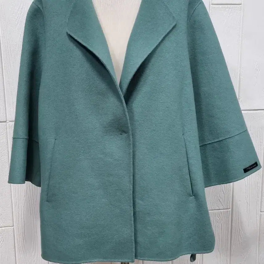 [BUNJANG] Mill Studio Mint Handmade Coat 77 / 밀 스튜디오 민트 핸드메이드 코트 77