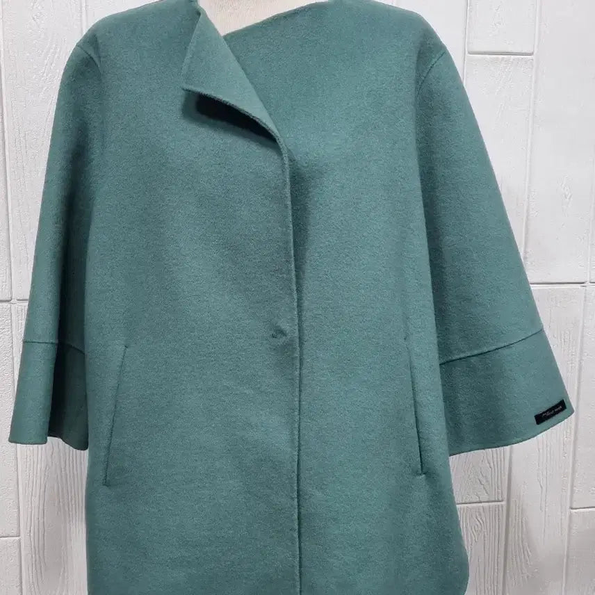 [BUNJANG] Mill Studio Mint Handmade Coat 77 / 밀 스튜디오 민트 핸드메이드 코트 77