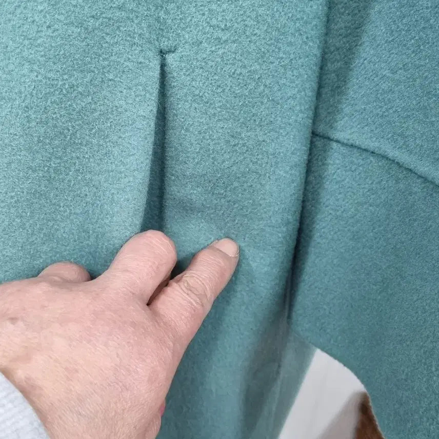 [BUNJANG] Mill Studio Mint Handmade Coat 77 / 밀 스튜디오 민트 핸드메이드 코트 77