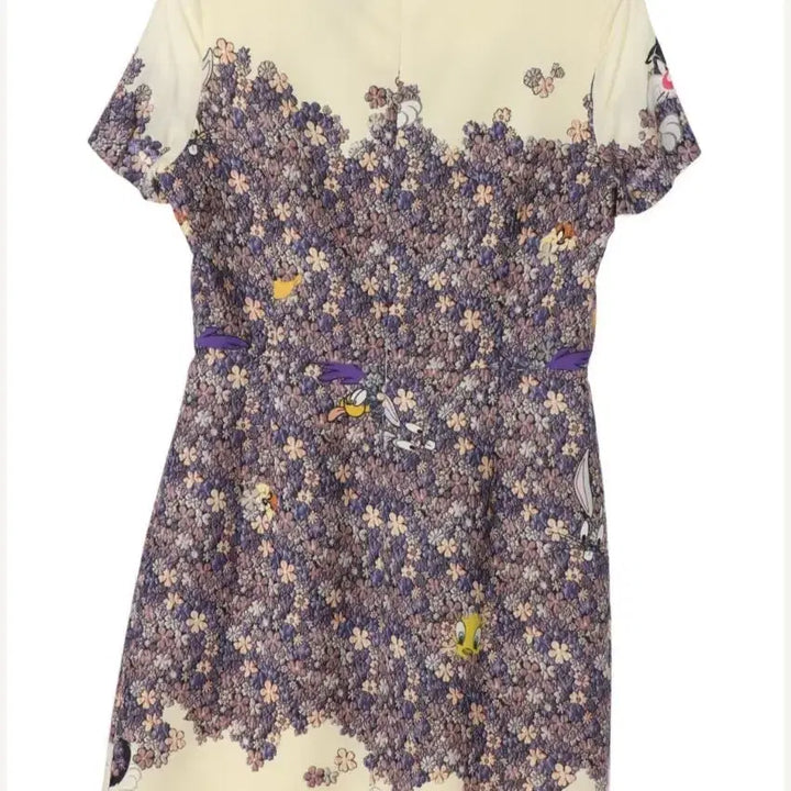 [BUNJANG] Paul & Joe Bugs Bunny Floral Midi Dress / 폴앤조 벅스바니 플라워원피스