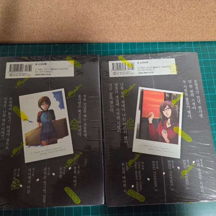 [BUNJANG] 5 Centimeters Per Second Novel Bundle Set / 초속5센티미터 미개봉 도서2권