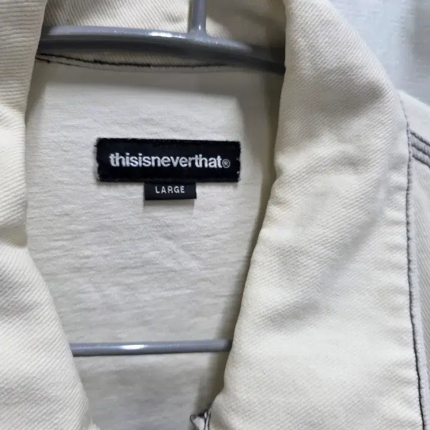 [BUNJANG] thisisneverthat Denim Jacket / 디스이즈네버뎃데님자켓