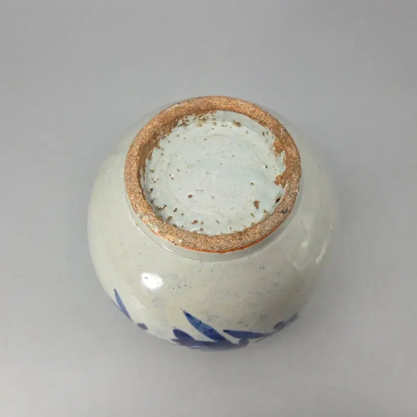 [SOLD OUT] 진품 관요 분원 조선후기 청화백자 불수감문 중형호
