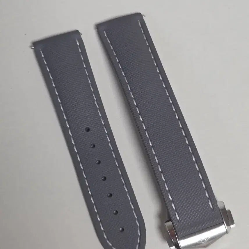 [BUNJANG] Artem Hybrid Rubber Strap Gray/White 20mm / 아르템 하이브리드 러버스트랩 그레이/화이트 20mm
