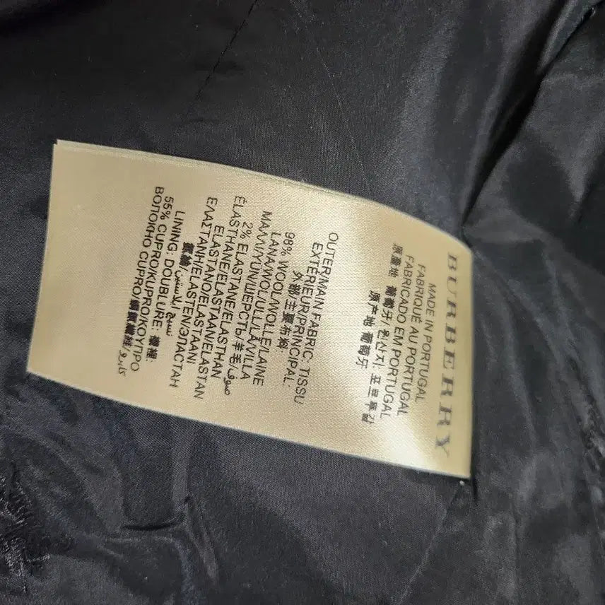 [BUNJANG] Burberry Blazer Black Jacket / 버버리 여성자켓 L사이즈 블랙
