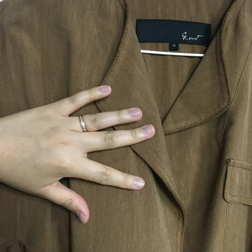 [SOLD OUT] GCUT 지컷 벨티드 린넨 자켓 55