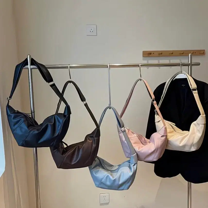 [BUNJANG] Lemaire Style Crossbody Bag Brown / 르메르 스타일 크루아상 크로스백 브라운