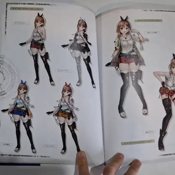 [BUNJANG] Atelier Ryza 2 Artbook / 라이자의 아틀리에2 아트북 일판