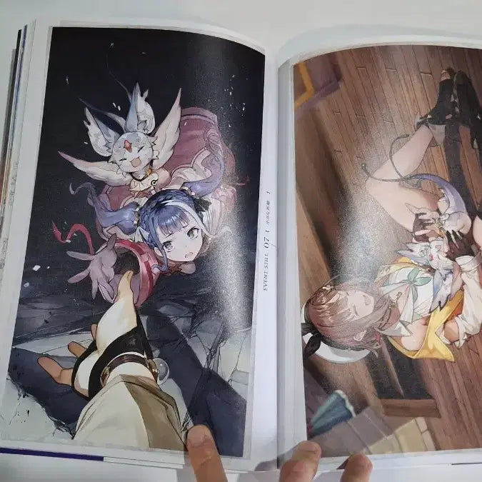 [BUNJANG] Atelier Ryza 2 Artbook / 라이자의 아틀리에2 아트북 일판