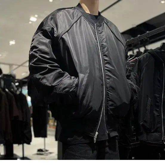 [BUNJANG] Juun.J Reversible Quilted MA-1 Bomber Jacket / 준지 / 22fw 퀼팅 리버시블 마원 / 48