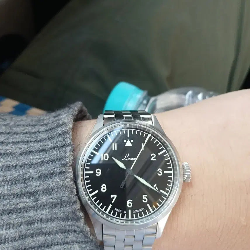 [BUNJANG] Laco Pro 37 Pilot Watch / 라코 프로37 파일럿(탑급무브,수동) 팜 [오메가 까르띠에 롤렉스]