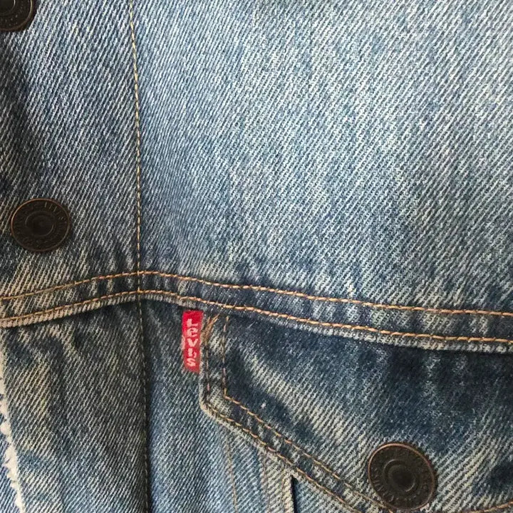 [BUNJANG] Levi's Sherpa Fleece Denim Jacket / 리바이스 쉐르파 양털청자켓