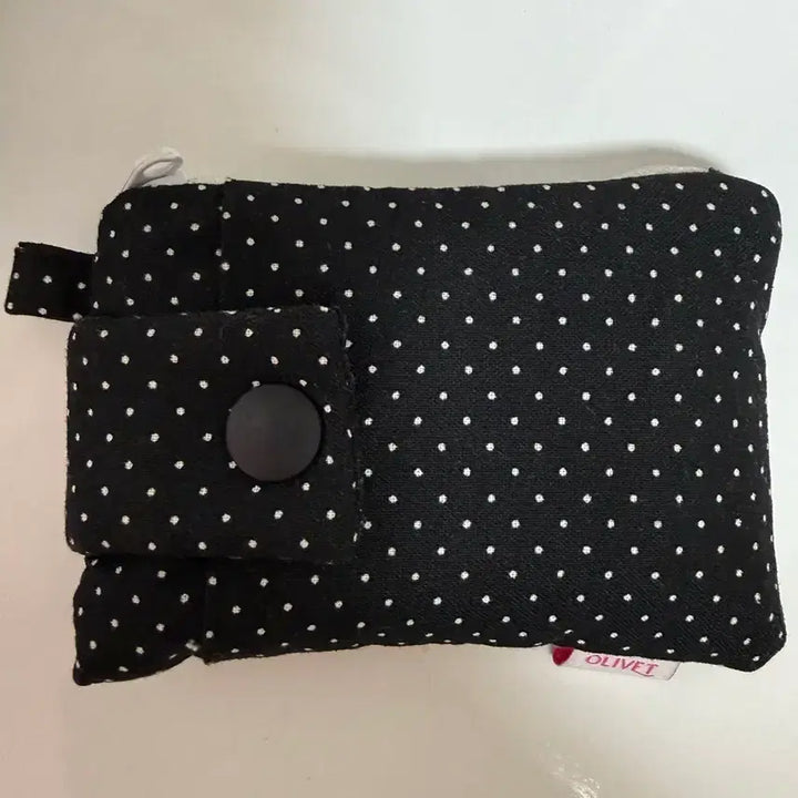 [BUNJANG] Black Polka Dot Wallet / (검정) 땡땡이 지갑 판매 !