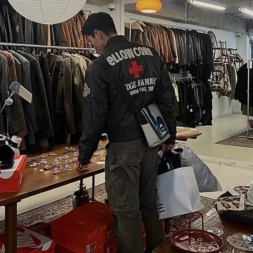 [BUNJANG] Yellow Corn Bomber Jacket / Yellow Corn 봄버 자켓