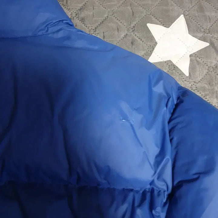 [BUNJANG] Thomas More Michelin Down Short Padded Jacket (Blue, M) / 토마스모어 포멀 미쉐린 다운 숏패딩 블루 (M)