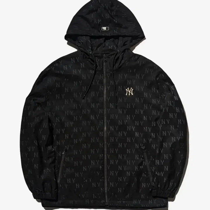 [BUNJANG] MLB NY Yankees Monogram Windbreaker Jacket / XL MLB NY 양키스 바람막이 후드 자켓
