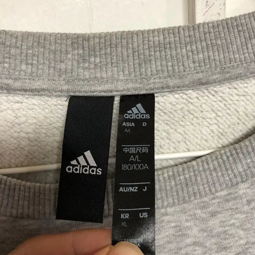 [BUNJANG] Adidas Men's Long Sleeve Sweatshirt / 아디다스 남성 맨투맨 긴팔티 105XL@9948