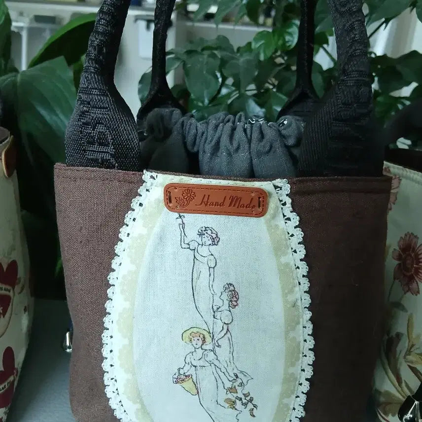 [BUNJANG] Handmade Cute Mini Tote Bag / 핸드메이드 귀여운 미니가방