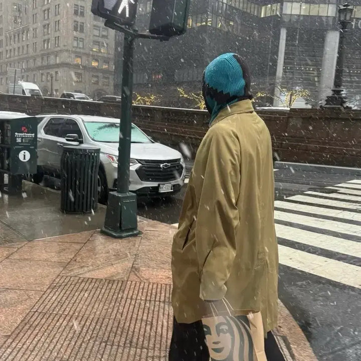 [BUNJANG] Freker Curved Line Long Coat / Freker 코트 M