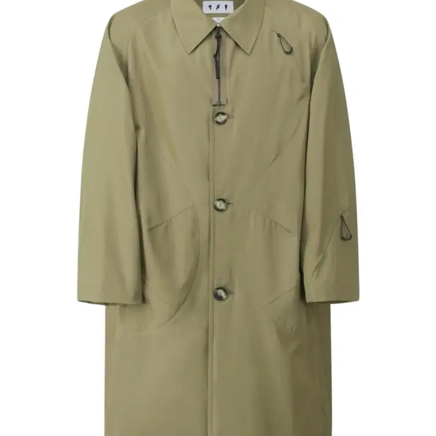 [BUNJANG] Freker Curved Line Long Coat / Freker 코트 M