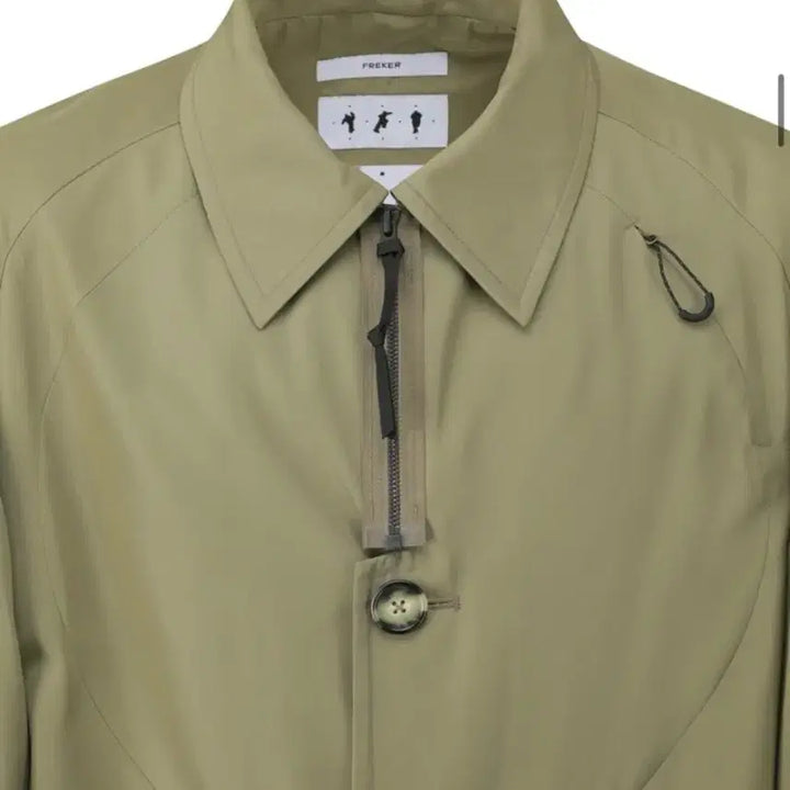 [BUNJANG] Freker Curved Line Long Coat / Freker 코트 M