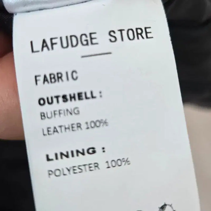 [BUNJANG] LAFUDGE Buffing Leather Rider Jacket - Women's / 라퍼지(LAFUDGE) 스토어 버핑 레더 라이더 자켓 여성용