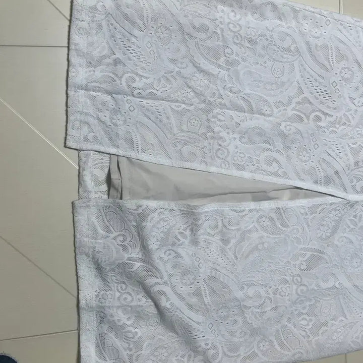 [BUNJANG] Monoha Lace Long Skirt / 모노하 레이스스커트 1회착용