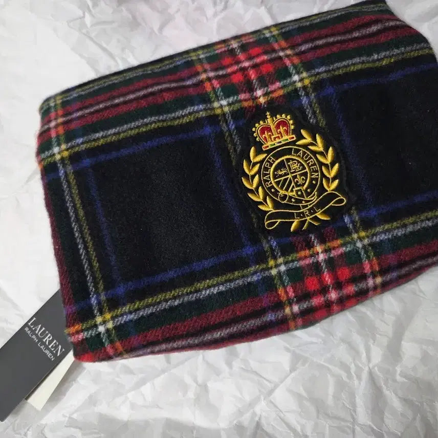 [BUNJANG] Ralph Lauren Classic Check Pattern Muffler / (새상품) 랄프로렌 머플러