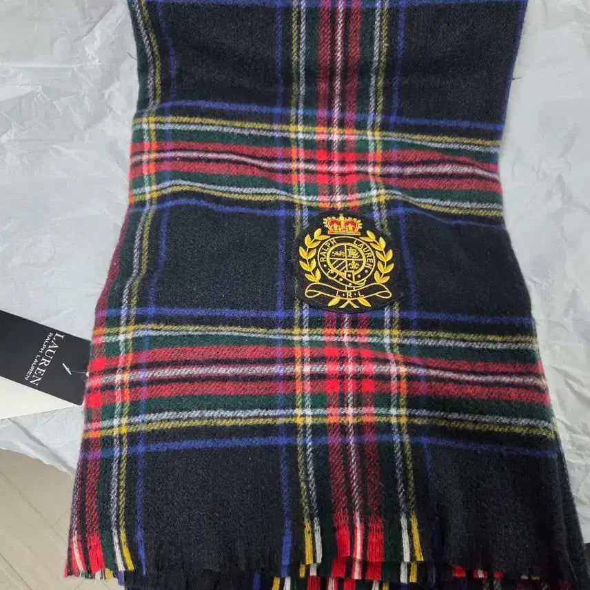 [BUNJANG] Ralph Lauren Classic Check Pattern Muffler / (새상품) 랄프로렌 머플러