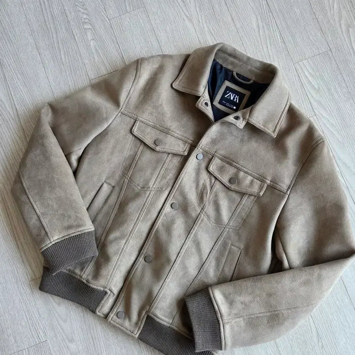 [BUNJANG] ZARA Suede Trucker Jacket / ZARA 스웨이드 트러커 자켓