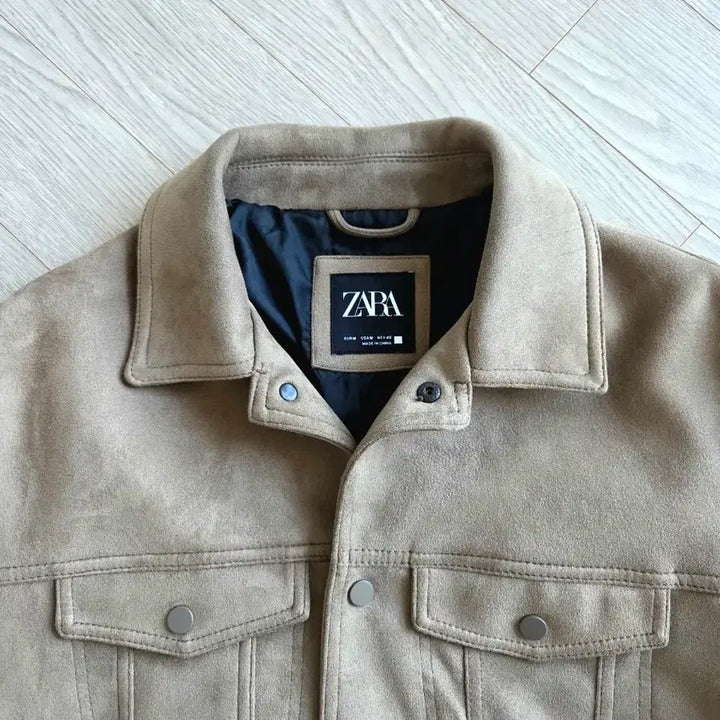 [BUNJANG] ZARA Suede Trucker Jacket / ZARA 스웨이드 트러커 자켓