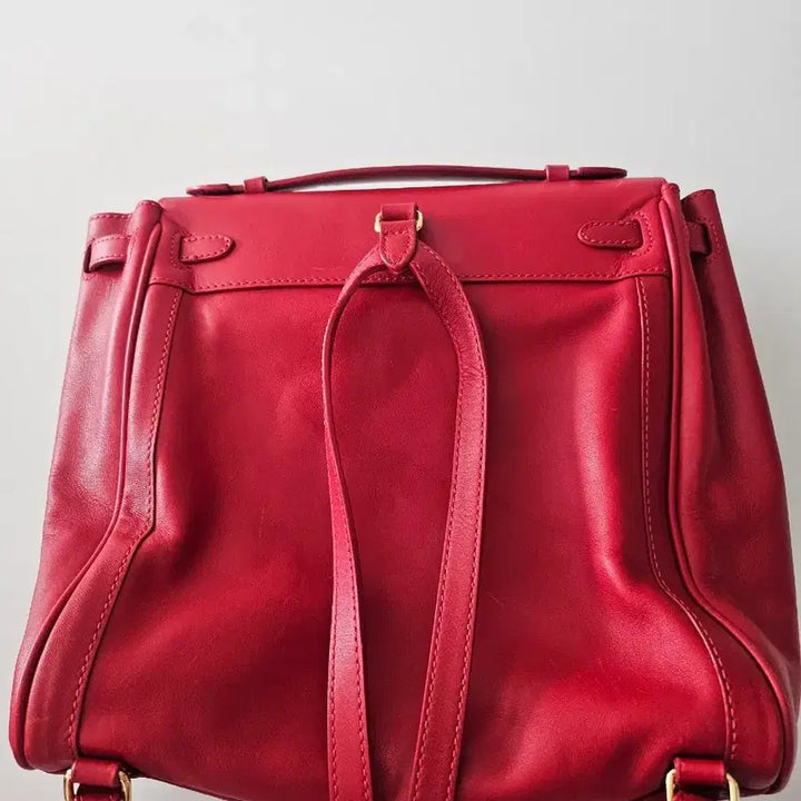 [BUNJANG] Pepper YoonYoon Backpack (Large) Red / 페퍼윤윤 백팩 (라지)레드