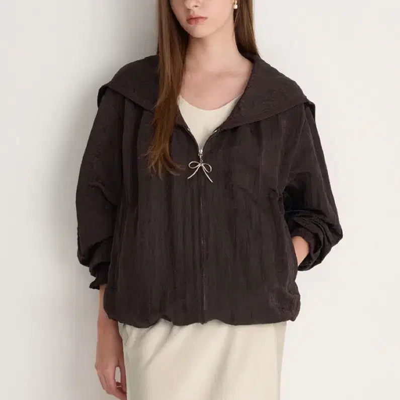 [BUNJANG] Mine Sailor Drawstring Jumper / 25신상 마인 세일러 드로우스트링 점퍼 한섬