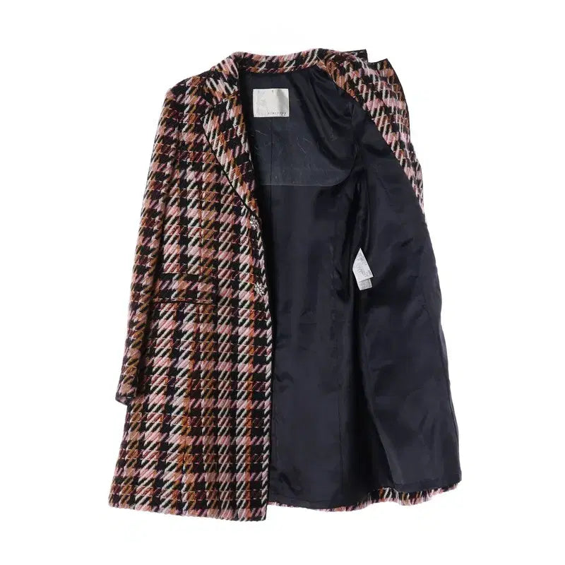 [BUNJANG] Renny Ron Diamond Check Coat (Women's 55) / 레니본 다이아볼 체크코트/여성55/AAAIMC2020