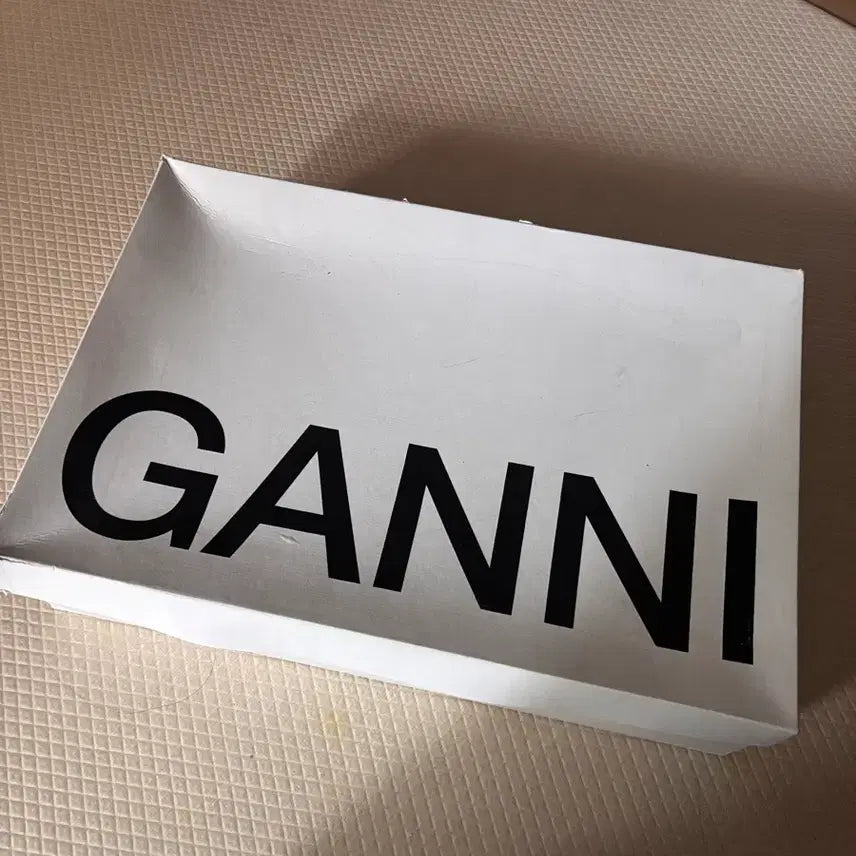 [BUNJANG] Ganni MC Leather Boots / GANNI 가니부츠 mc 미들 데미지 부츠 37 235