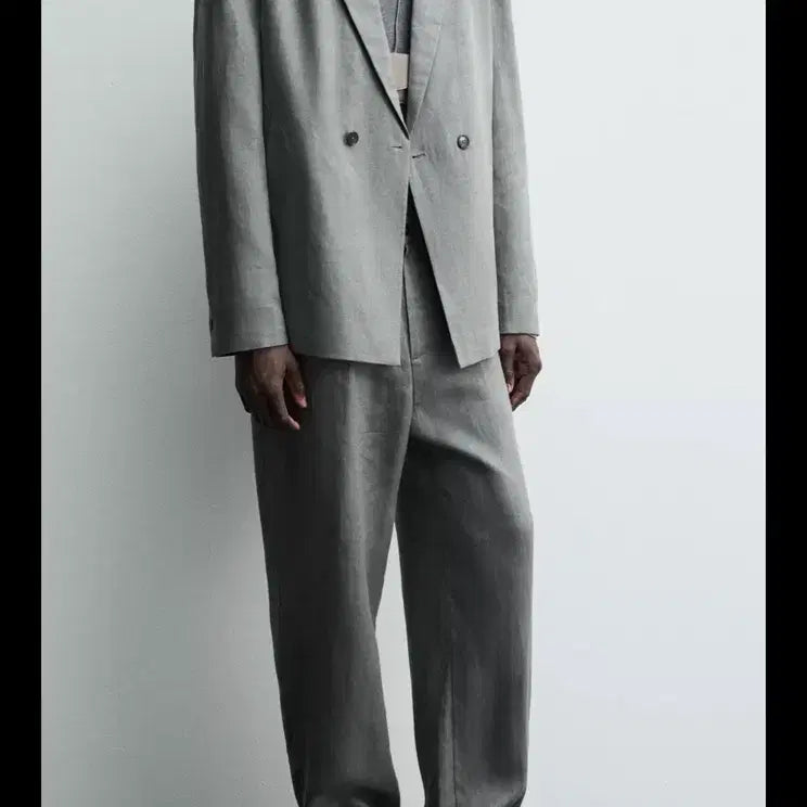 [BUNJANG] ZARA Linen Slacks / 자라 린넨 팬츠