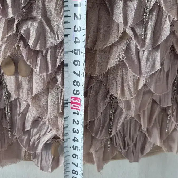 [BUNJANG] 96NY Layered Shirring Mini Skirt / 나인식스 뉴욕 레이어드 셔링 미니스커트