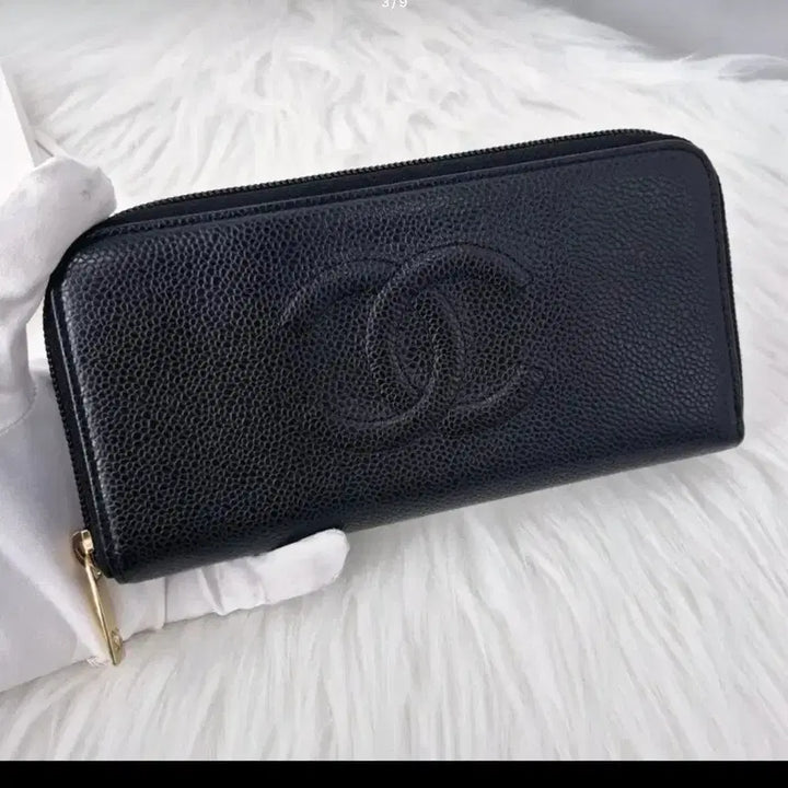 [BUNJANG] Chanel Black Long Wallet / (정품)샤넬 블랙 장지갑