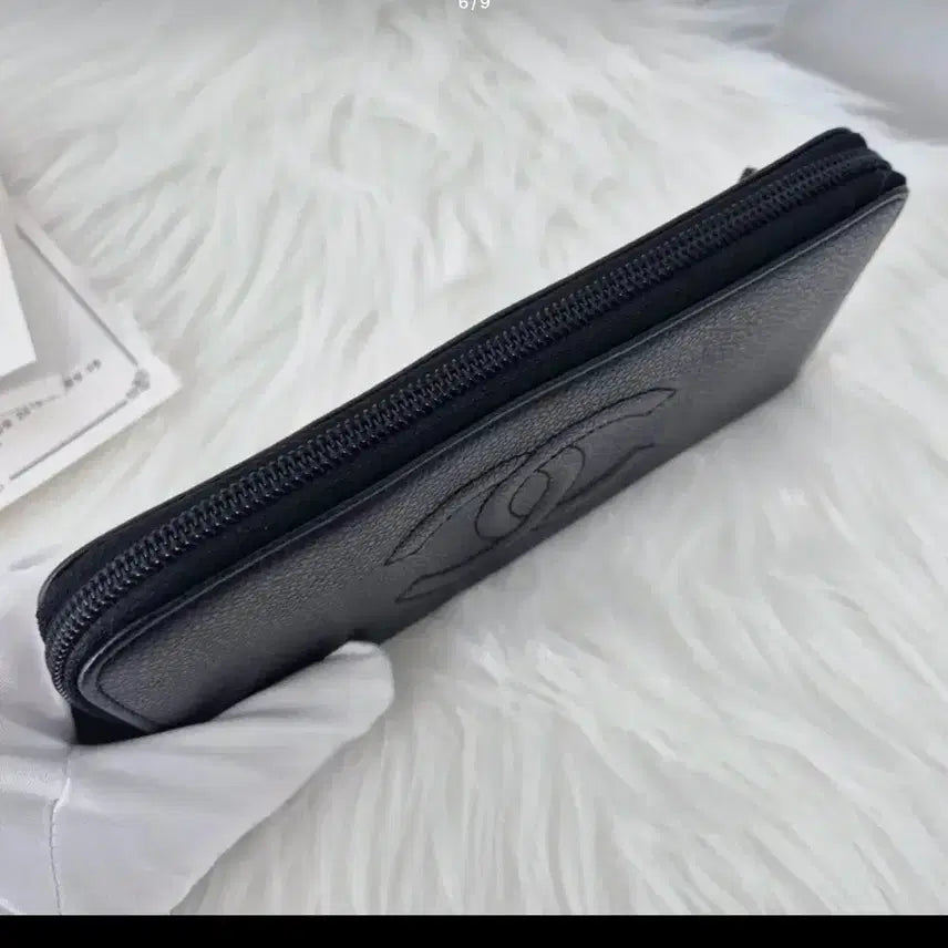 [BUNJANG] Chanel Black Long Wallet / (정품)샤넬 블랙 장지갑