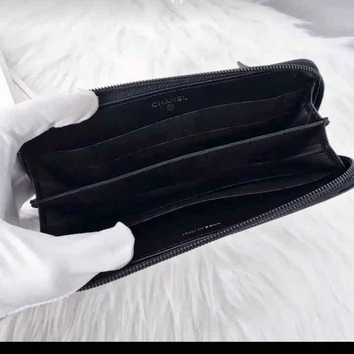 [BUNJANG] Chanel Black Long Wallet / (정품)샤넬 블랙 장지갑
