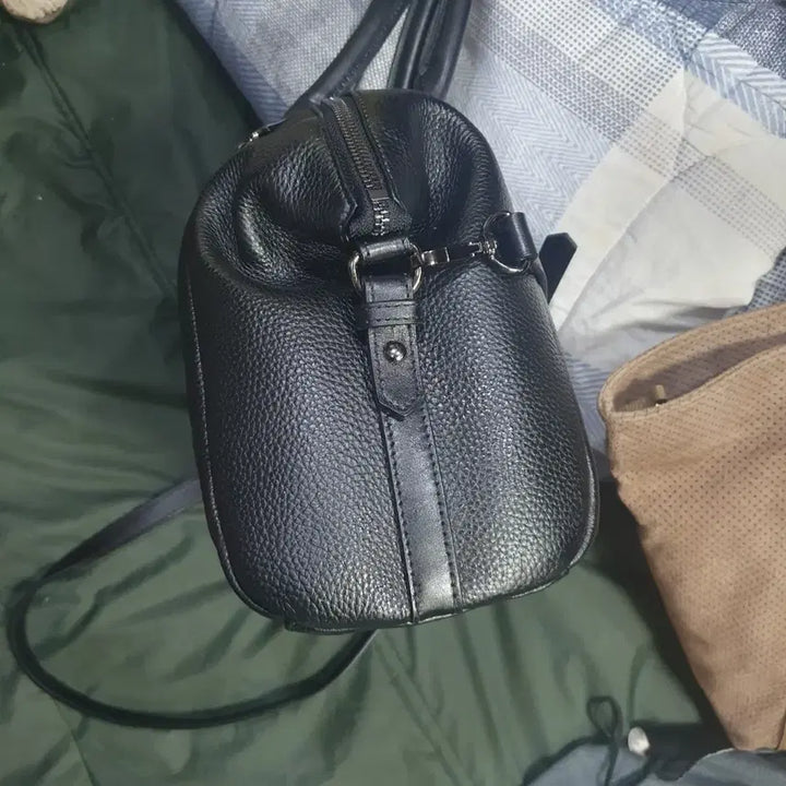 [BUNJANG] Esquire Leather Tote/Shoulder Bag / 에스콰이아    천연가죽  토트백/ 숄더백