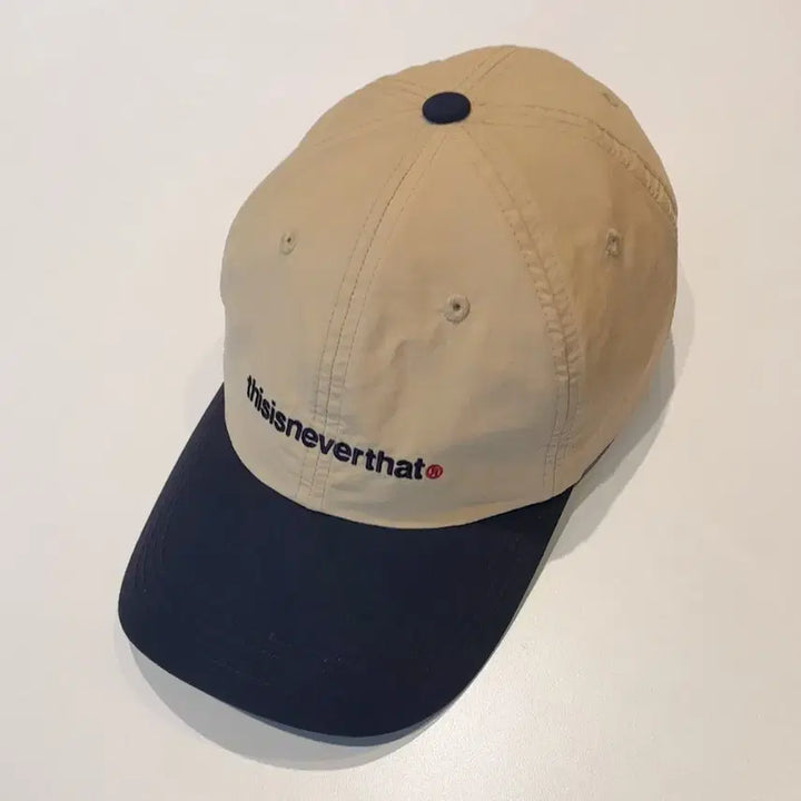 [BUNJANG] thisisneverthat Nylon Ball Cap (Beige) / 디스이즈네버댓 나일론 볼캡 (베이지)