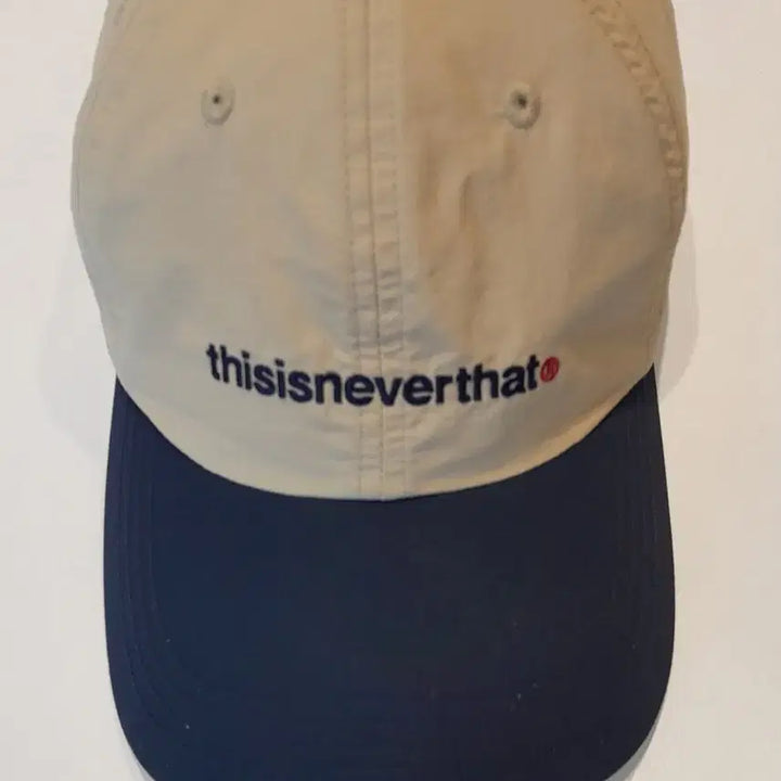 [BUNJANG] thisisneverthat Nylon Ball Cap (Beige) / 디스이즈네버댓 나일론 볼캡 (베이지)