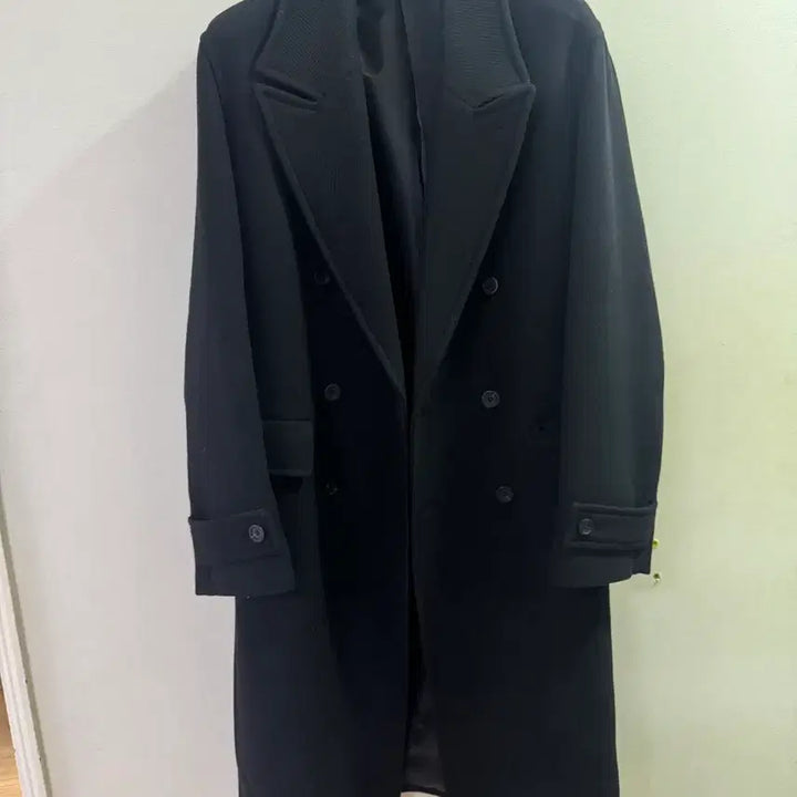 [BUNJANG] STCO Black Long Coat / STCO 검정 모 롱코트